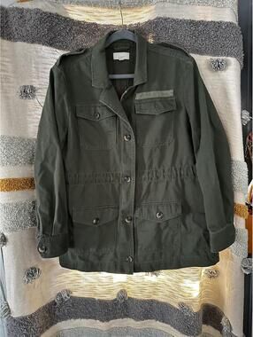 LOFT Green Utility Jacket - Women's Medium